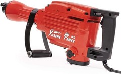 2200W Electric Demolition Jack Hammer with 2 Chisels & Safety Gear Included