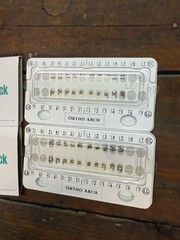 2 Ortho Arch LN2-902 Horizon Mini Roth .022 Bracket Sets 5×5 U&L Hooks