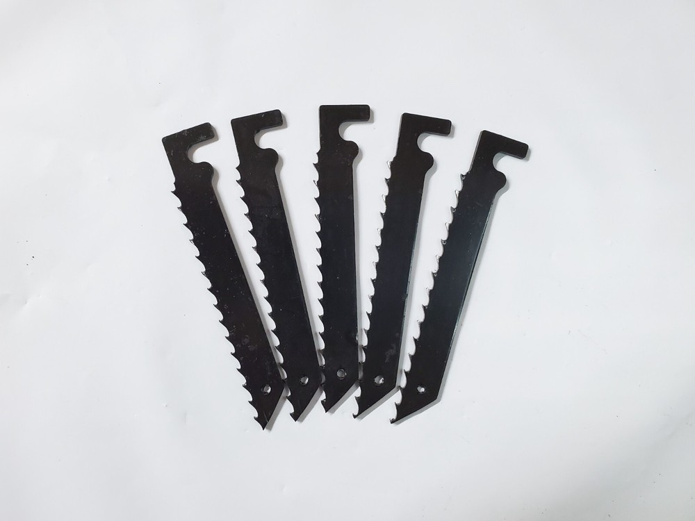 3″ Jig Saw Blades, 6 TPI, Bayonet Shank, R63, 20 blades