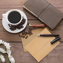 50 Pack Kraft Envelopes 4 X 6 Inch Brown Envelopes,A4 Envelopes, Card Envelopes,