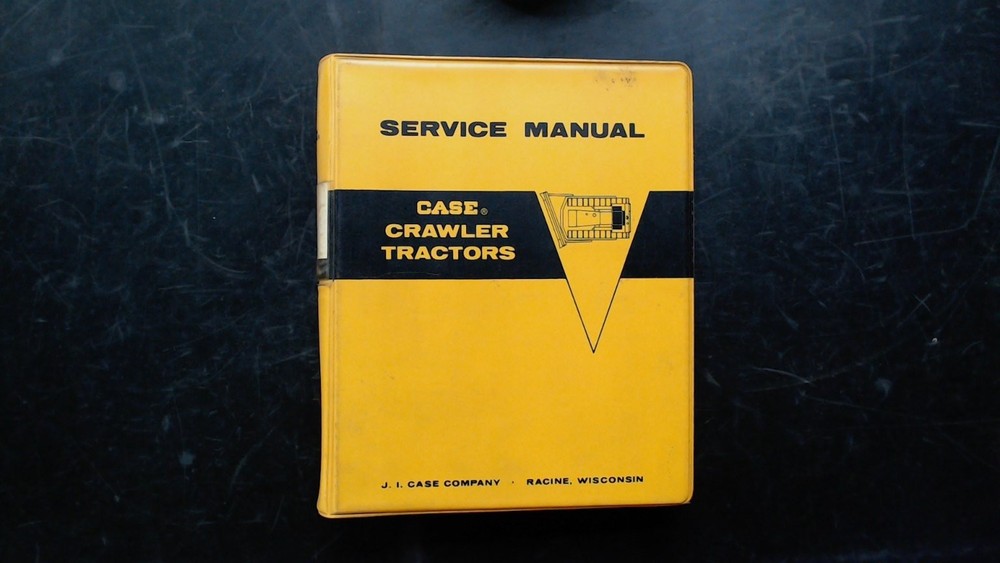 Case 750 Industrial Crawler Service Manual Form 9-721 1972 Illustrated