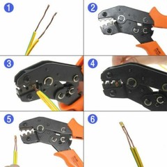 500 Pcs Open Barrel Crimp Terminals U Shape Copper Ring Terminals Crimp Wire Kit