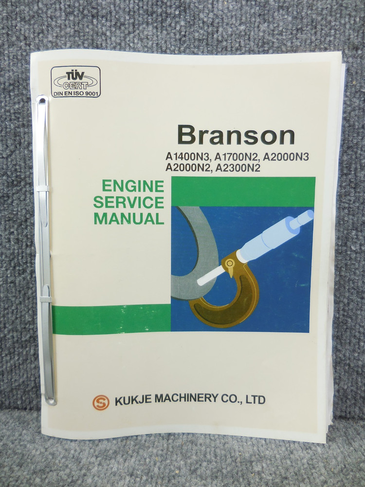 Branson A1700N2 A1400N3 A2300N2 A2000N3 A2000N2 Engine Service Repair Manual