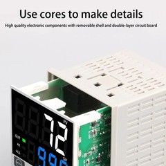 SSR Dual Output Temperature Regulator Controller/Digital PID Thermostat Relay