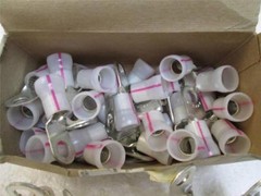 Lot of 45 TYCO TE 53953-1 Conn Ring Tongue 2AWG #3/8 P-G Contains lead