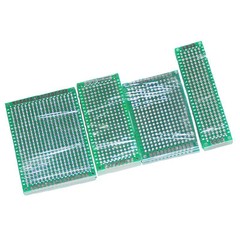 20pcs Kit PCB ProtoBoard Circuit Board Stripboard Solderless Breadboard Parts
