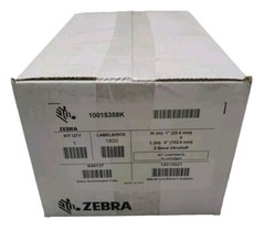 6 Pack) Zebra Z-Band Ultra Soft Infant Wristband 1″x6″ HC100 Cartridge 10015358K