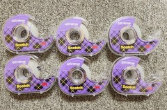 Scotch Gift Wrap Tape, Invisible, 0.75 in. x 850 in., 6 Pack – Extra Large Rolls