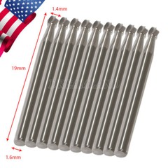 FG4 FG #4 Dental Carbide Burs, (100 Pack) – High Speed Friction Grip