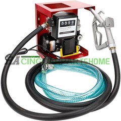 110V 550W Electric Diesel Oil Fuel Transfer Pump Self Priming +Hose Fuel Nozzle