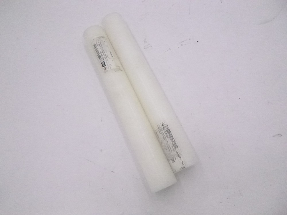 2 Pack USA Sealing Polyethylene Rod 1-1/2″ Dia x 12″ Length White 4400PSI