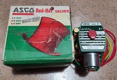 ASCO 8210G2 120/60AC 2-Way Brass 1/2 In Solenoid Valve Normally Closed
