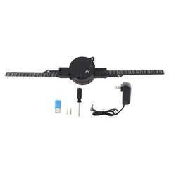 3D Hologram Fan 16.5in 2000×224 WiFi 3D Projector with 224 LED Light Beads