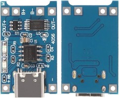 10-pack TP4056 Type-C USB 5V 1A Lithium Battery Charger Modules with Protection