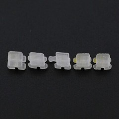Orthodontic Bracket Ceramic Metal Slot Aesthetic Braces Roth 018 022 3M Clarity