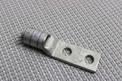 Burndy YAV28L2NT38-FX 4/0 Purple Die 15 Two Hole Compression Lug