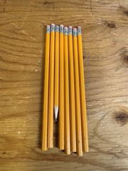 Vintage Office Depot No 2 Pencils pack of 8