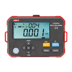 UT620C+ Digital DC Low Resistance Meter Micro Ohm Meter Cable Wire/Coil/Motor Re