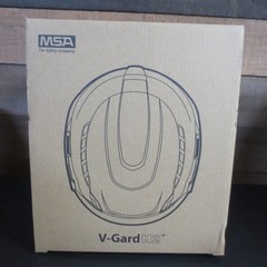 MSA 10242635 V-Gard H2 Safety Helmet – Ratchet Suspension – White