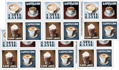 United States Postal Service Usps Espresso Drinks First Class Forever Postage