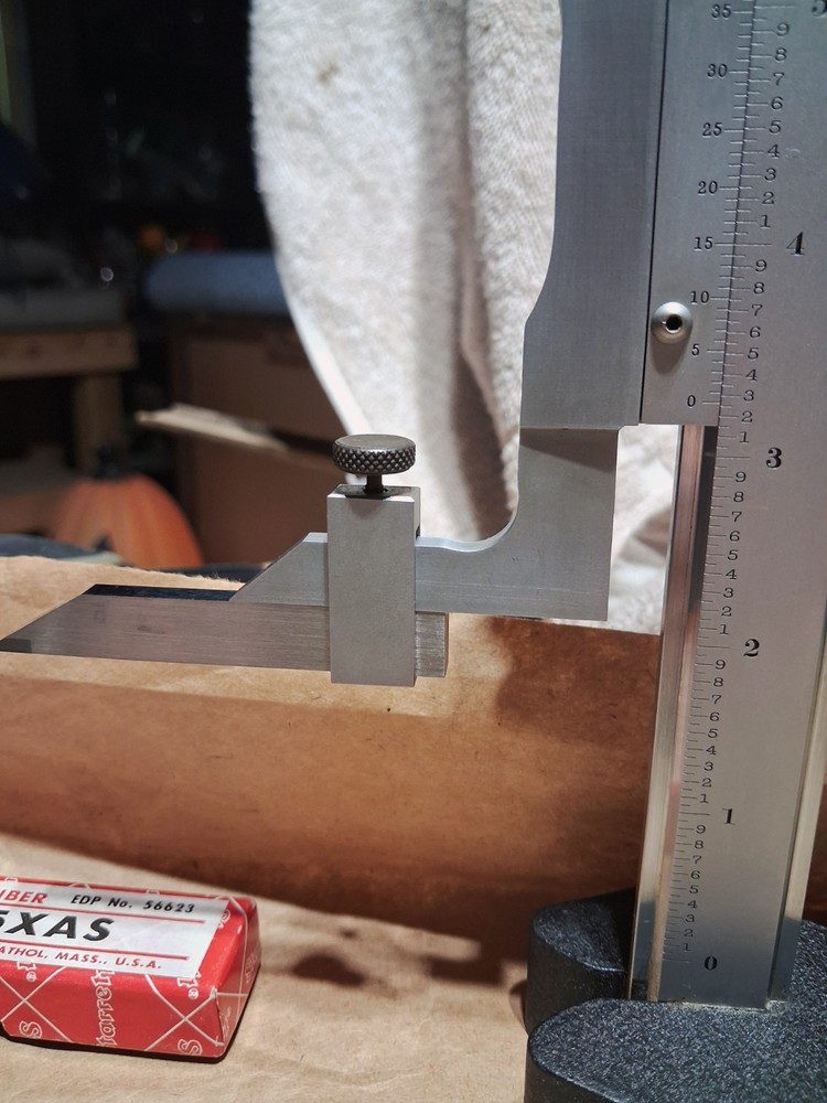 L.S. Starrett Co. No. 255 Height Gage-Hardened & Stabilized -USA Made! 🇺🇲