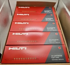 NEW Hilti #50353 .27 Cal Short RED 6.8/11 M10 FULL Case Of 1000 Shot SHIPS FREE!