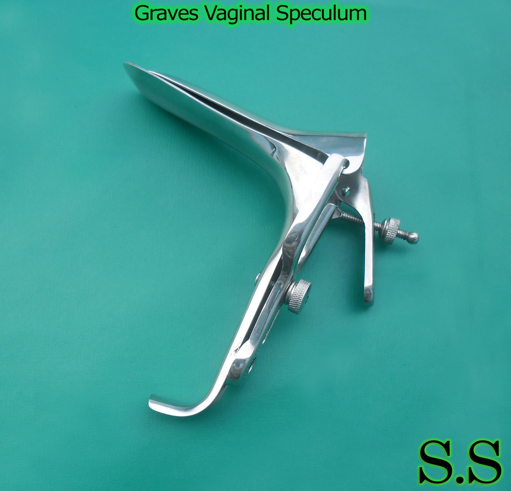 6 Graves Vaginal Speculum Medium, Surgical Instrument