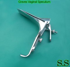 6 Graves Vaginal Speculum Medium, Surgical Instrument
