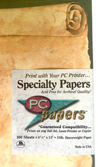 Ampad SCROLL DESIGN Specialty Papers 100 Sheets 8.5 x 11 Acid Free Heavyweight