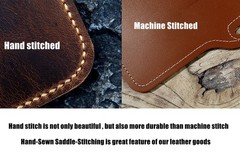 Genuine Leather 3×5 Top-Spiral Notebook Cover, Pocket Notepad Holder Compatib…