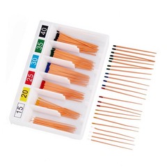 Dental Gutta Percha Points Endodontic .02.04.06 Taper for Root Canal 15-40/40-80