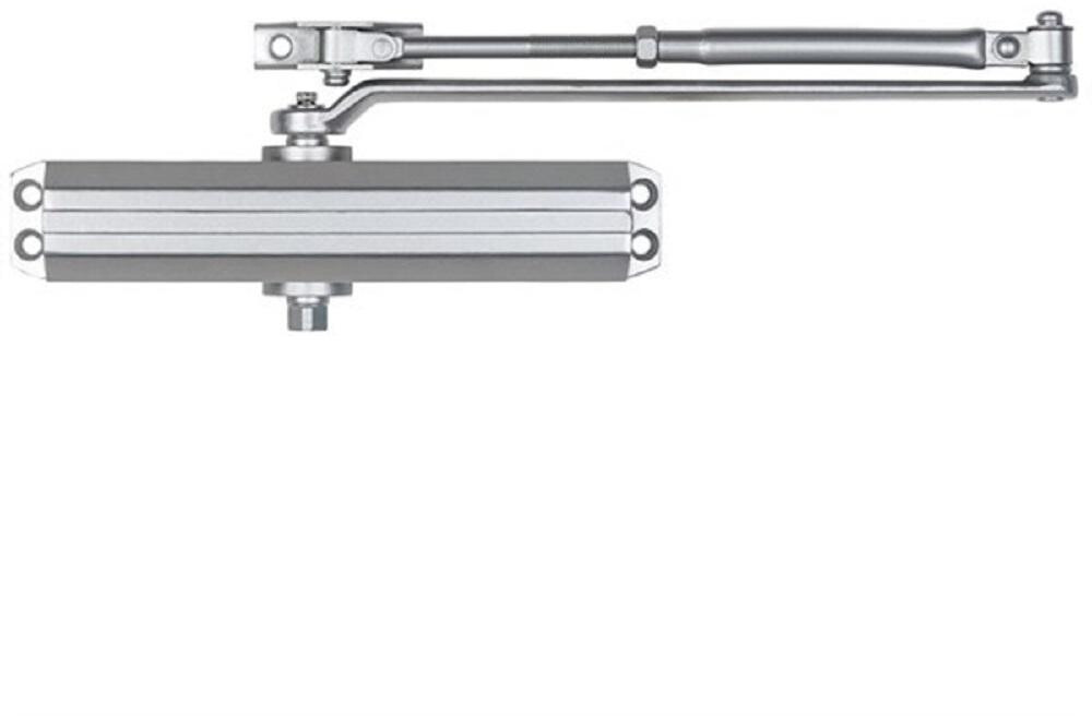 Door Closer Control Aluminum Adjustable Spring Tension Latching Closing Speeds