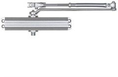 Door Closer Control Aluminum Adjustable Spring Tension Latching Closing Speeds