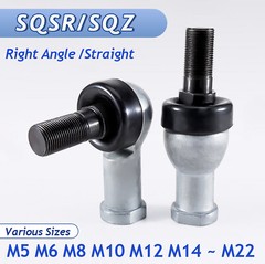 Right Angle/Straight Ball Joint Rod End Bearing M5/M6/M8/M10-M22 Male To Female