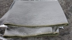 National Safety Apparel T45NLXLX32 Size XL 46 In Max Waist Size Silver Overpants