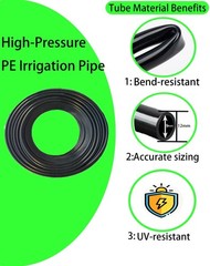 Automatic Drip Irrigation System with Adjustable Mist Sprayer for Gardens