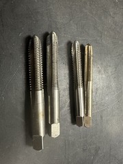 Set Of SAE Taps 5/16, 3/8, 1/2, 5/8 Coarse And Fine Thread Lot Of 12