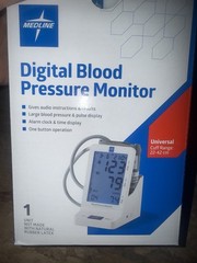 Medline Digital Arm-Type Automatic Blood Pressure Monitor Large Display