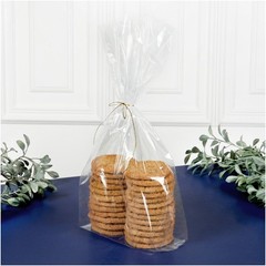 Plymor 6″ x 3″ x 15″, 1 Mil Gusseted Plastic Bags