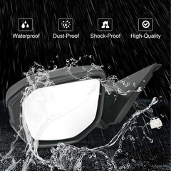 Door Mirror Left Driver Side Replacement for Honda Civic 2016-2021, Replace HO13
