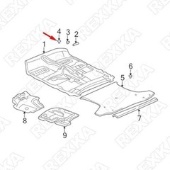 20pcs Hood Insulation Retainer Clip Compatible with 90467-09050 90467-A0003