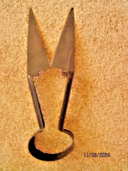 Antique Wool Sheep Goat Metal Shears Scissors 12″ Long