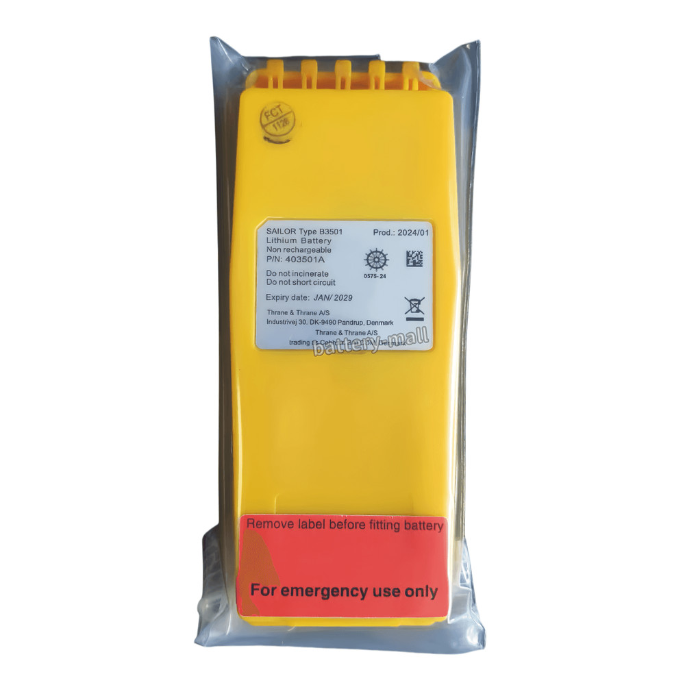 2029 New Original B3501 403501A Battery for SAILOR SP3520 GMDSS 3504 B3503