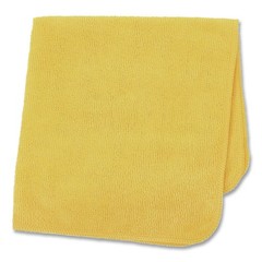 Rubbermaid Commercial 1820580 12″ x 12″ Microfiber Cloths – Yellow (24/PK) New
