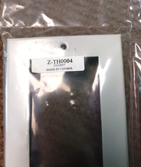 Amico Z-TH0004 light grey aluminum trim plate 17113057