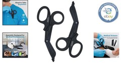 Versatile 7.5-Inch Stainless Steel Trauma Shears – Autoclavable Medical Scissors