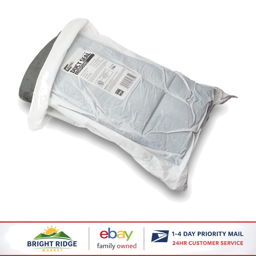 Versatile Duct Sealant, Water Resistant, Suitable for Various Applications