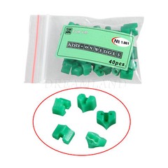 New Dental Add On Wedges Orthodontic Special Silicone Rubber 40pcs/pack