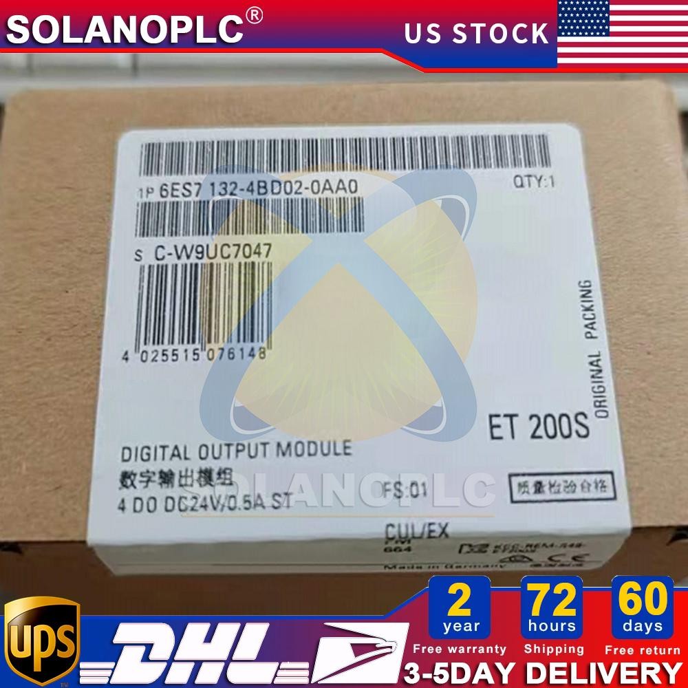 New Siemens 6ES7132-4BD02-0AA0 6ES7 132-4BD02-0AA0 SIMATIC DP5 electronic module