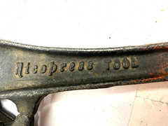 Vtg Nicopress 31 DJ Manual Splicing Crimp Tool National Telephone Supply Co